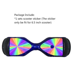 Electric Scooter Sticker 6.5 Inch Hoverboard Gyroscooter Sticker Two Wheel Self Balancing Scooter Hover Board Skateboard Sticker