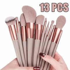 Soft Fluffy Makeup Brush Set