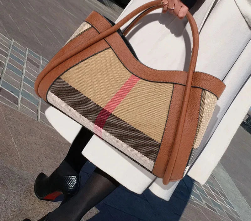 Women's Stripes Handbag