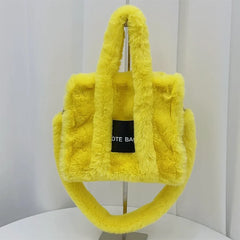 Faux Fur Handbag