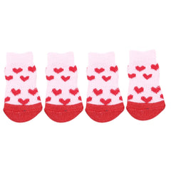 Creative Pet Supplies Pet Dog Puppy Cat Shoes Slippers Non-Slip Socks Pet Cute Indoor For Small Dogs Cats Snow Boots Socks