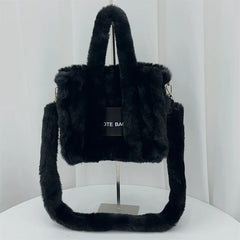 Faux Fur Handbag