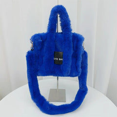 Faux Fur Handbag