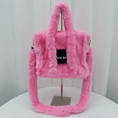 Faux Fur Handbag