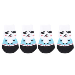 Creative Pet Supplies Pet Dog Puppy Cat Shoes Slippers Non-Slip Socks Pet Cute Indoor For Small Dogs Cats Snow Boots Socks