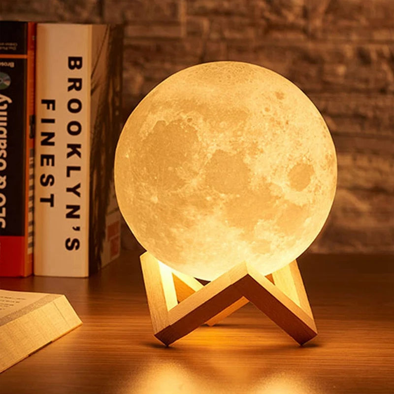 Moon Lamp Night Light Decor